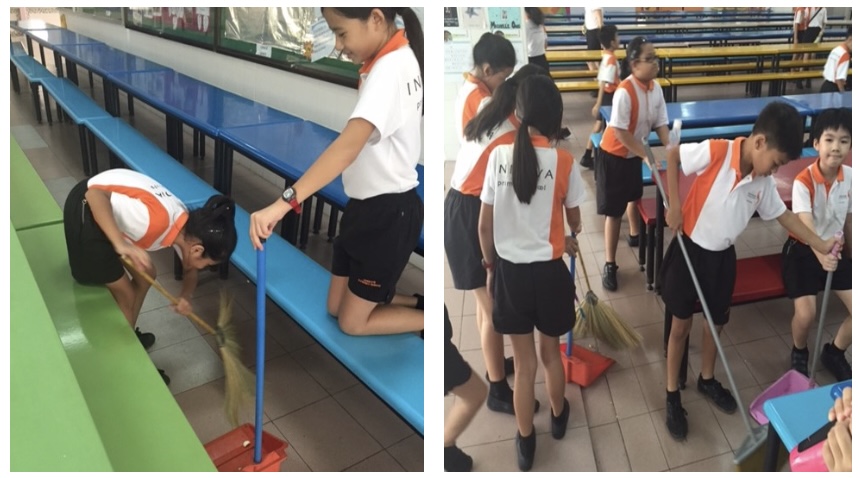 Each class will be responsible for the cleanliness of the canteen for a week